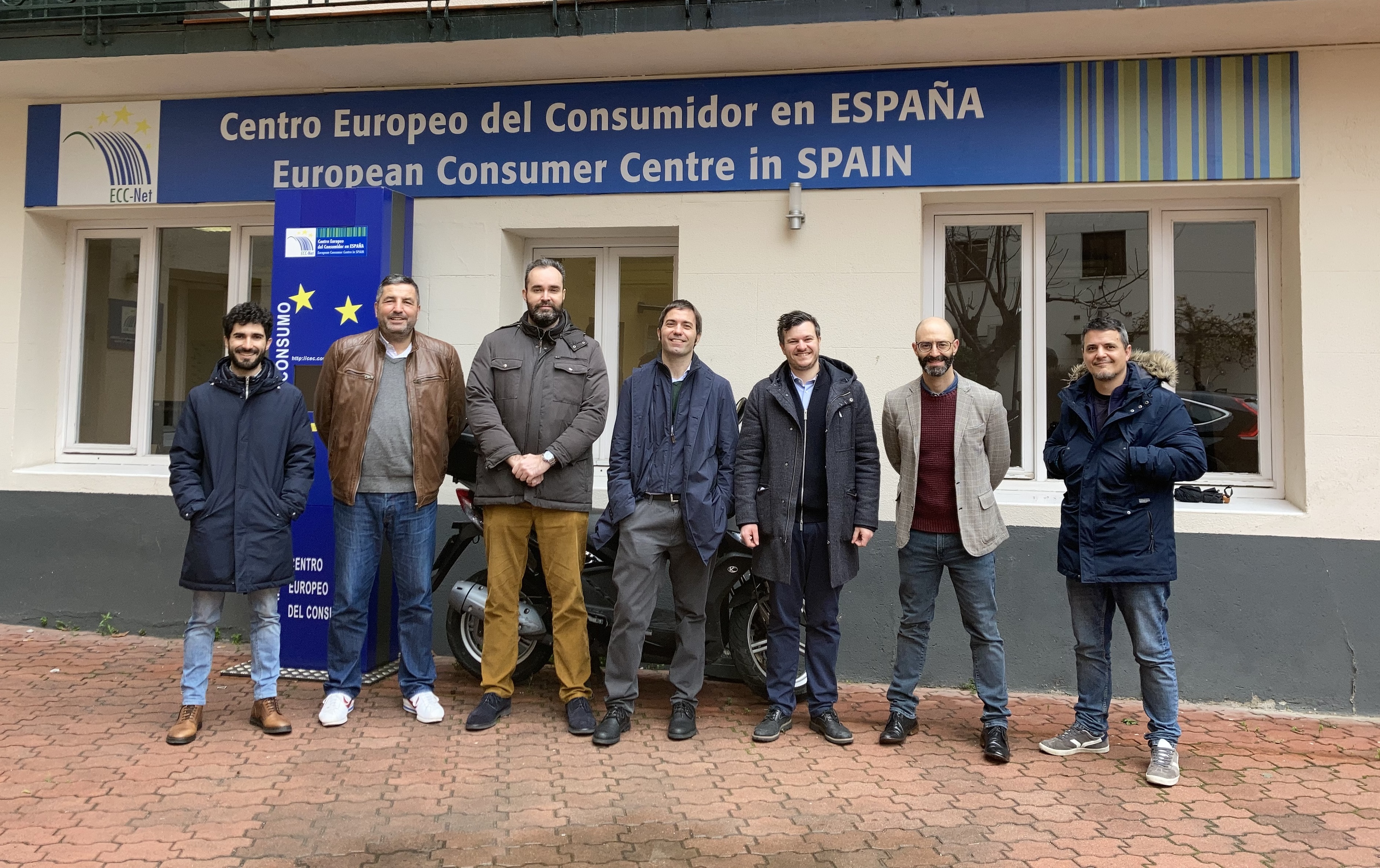 Los Centros Europeos del Consumidor de Italia y España se reúnen en Madrid para mejorar la defensa de los derechos de los consumidores