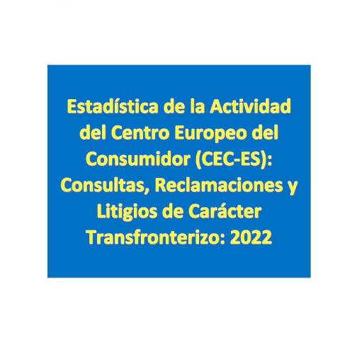 ESTADÍSTICA DE LA ACTIVIDAD DE CEC-ESPAÑA 2022
