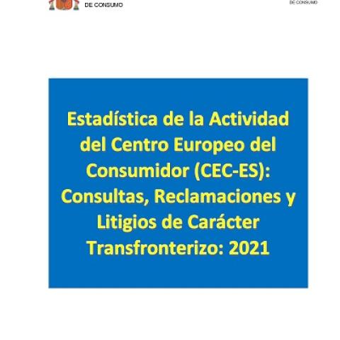 ESTADÍSTICA DE LA ACTIVIDAD DE CEC-ESPAÑA