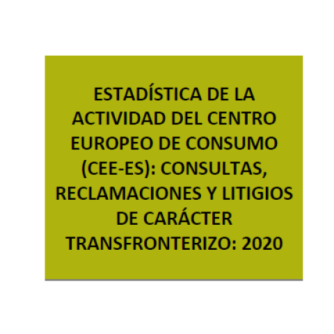 ESTADÍSTICAS DE ACTIVIDAD 2020 CEC-ESPAÑA