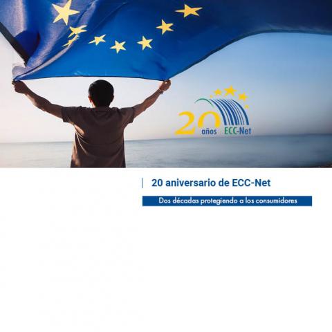 Cover of the ECCNet 20th anniversary brochure