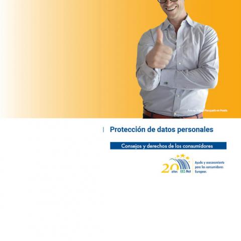 COVER OF THE BROCHURE ON THE PROTECTION OF PERSONAL DATA