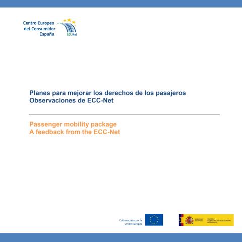 POSITION PAPER. PLANES PARA MEJORAR LOS DERECHOS DE LOS PASAJEROS