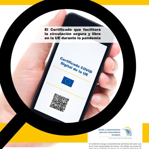 CERTIFICADO COVID DIGITAL DE LA UE