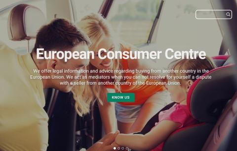 La nueva página web del Centro Europeo del Consumidor disponible también en inglés