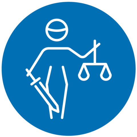 Representación de la justicia