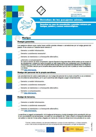 Nuevo Boletín de Noticias del Centro Europeo del Consumidor en España