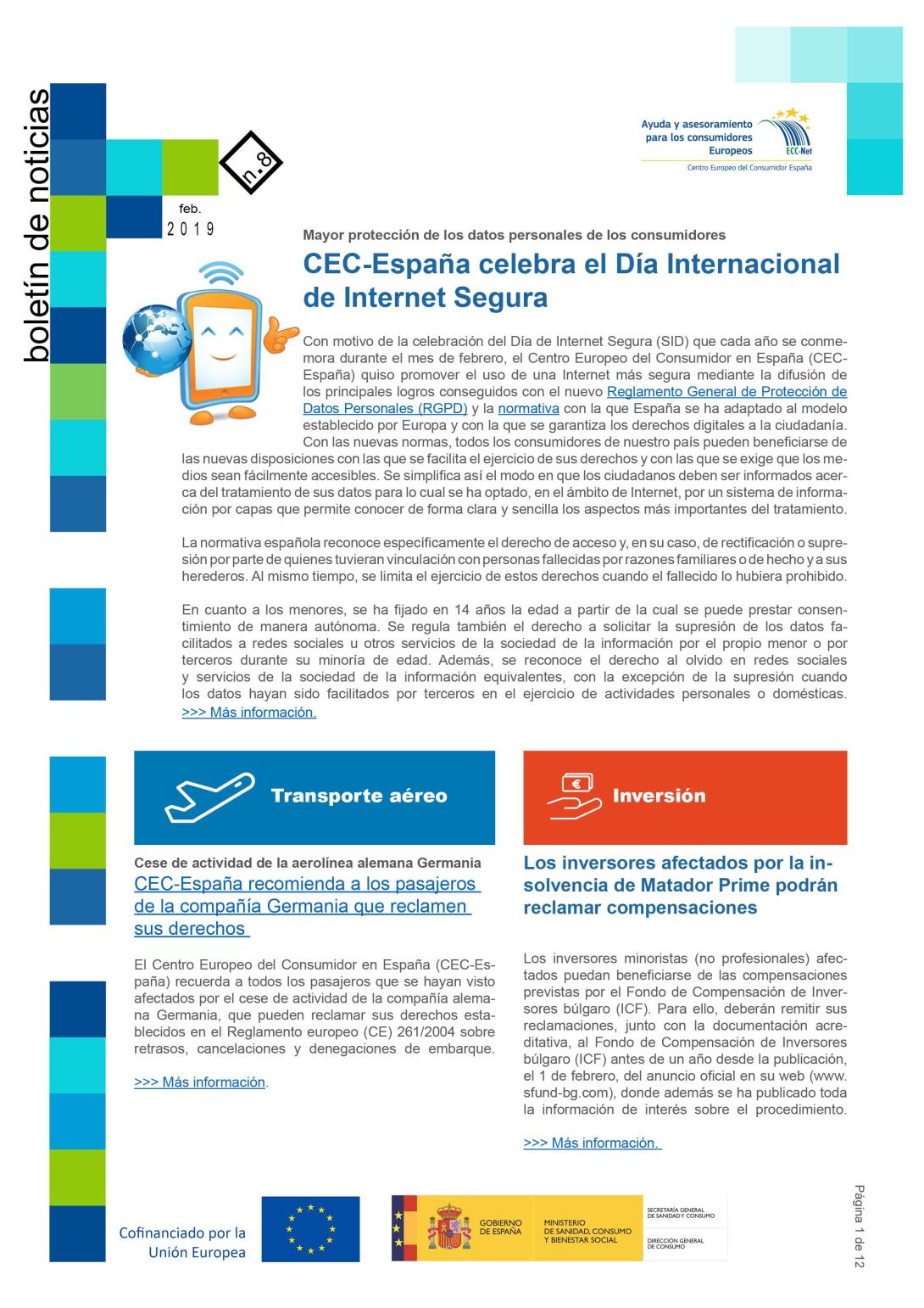 BOLETÍN DE NOTICIAS Nº8